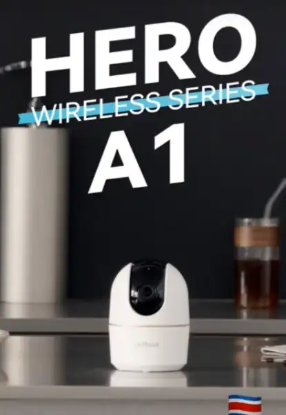 Cámara de Seguridad Dahua Hero A1 - Videovigilancia Inalámbrica Inteligente